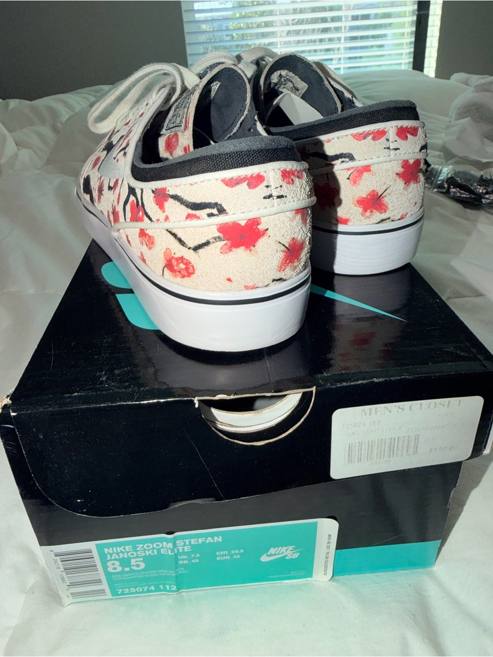 Nike SB Zoom Stefan Janoski Elite Cherry Blossom - Size 8.5 - Picture 4 of 11